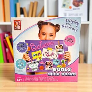 Play 2 Play Goals Mood Board Kit DIY Craft Set 25+ Pieces Vision Board Ages 12+